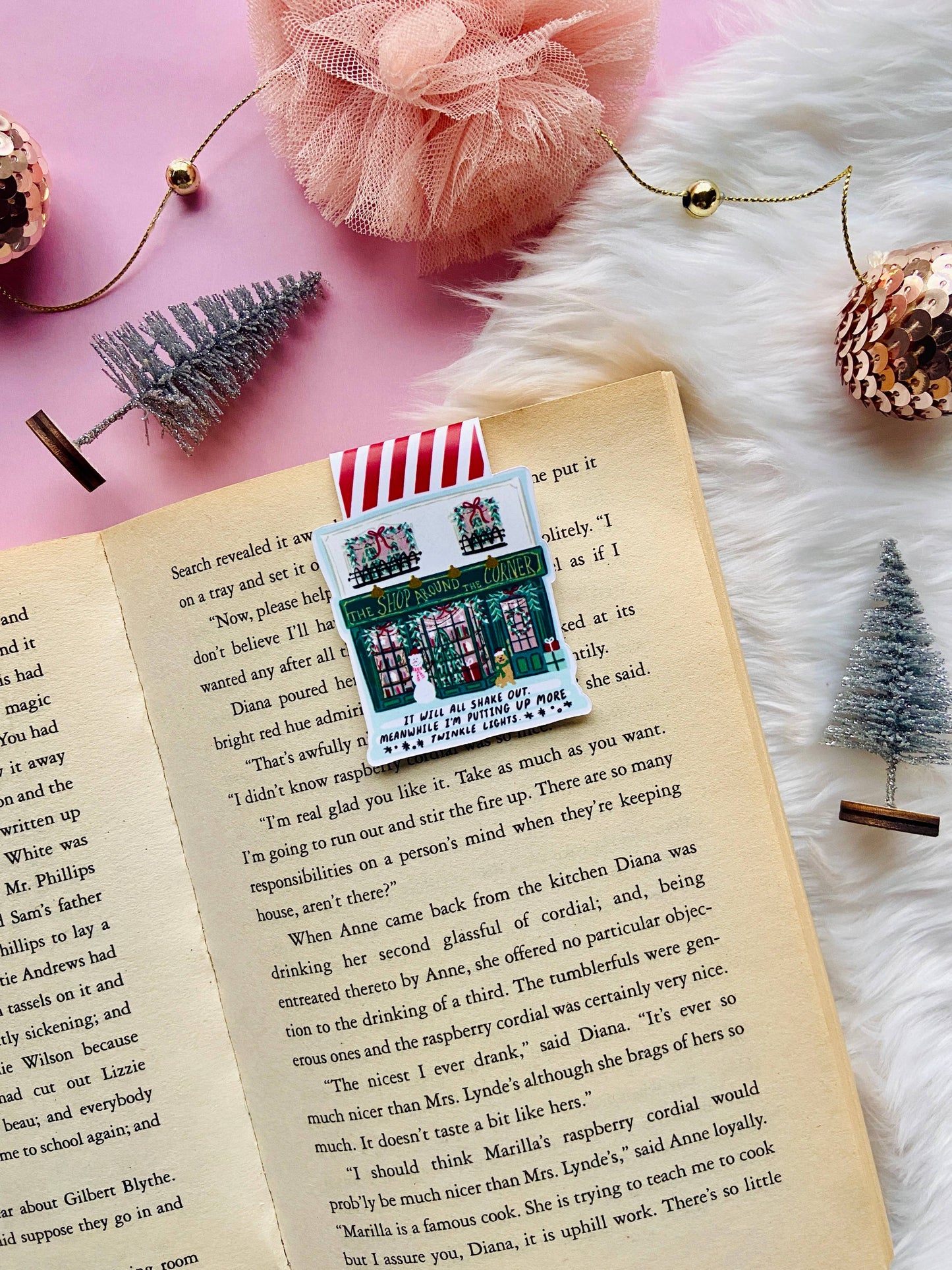 Christmas Shop Around the Corner Bookmark