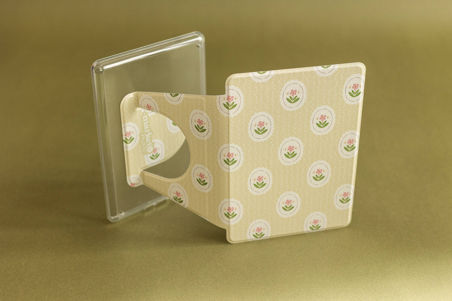 Cottage Blooms Removable Cover Kindle Case: PPW 12th Gen
