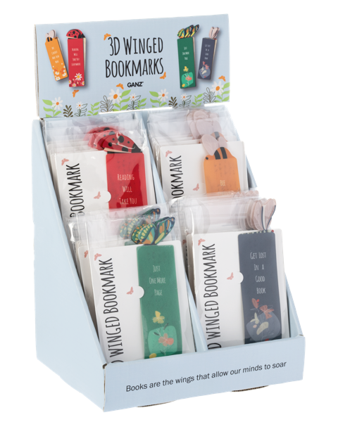 Winged 3D Bookmark
