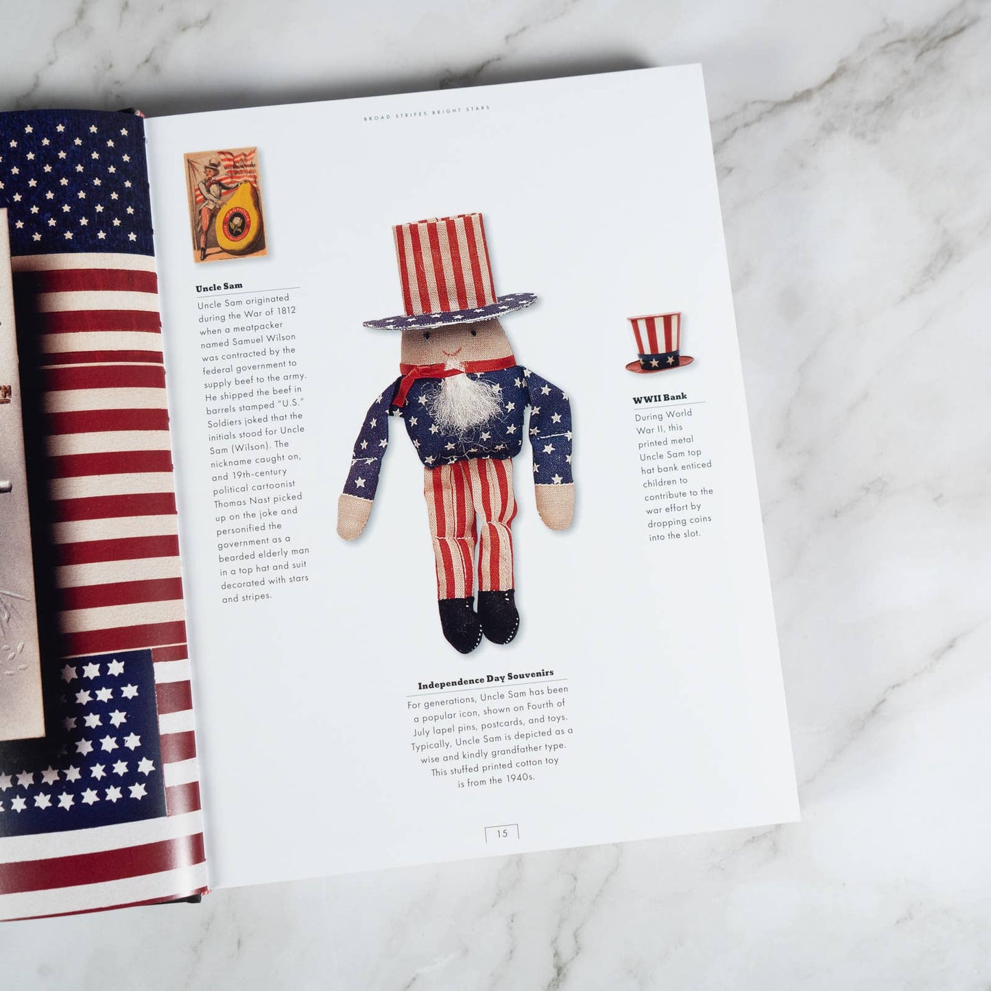 Broad Stripes Bright Stars by Kit Hinrichs: Hardcover; 280 pages / English / America 250