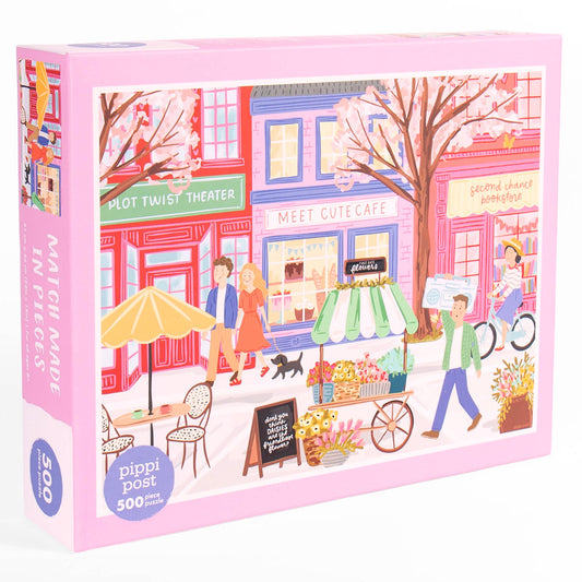 Match Made In Pieces - 500 Piece Rom Com Jigsaw Puzzle