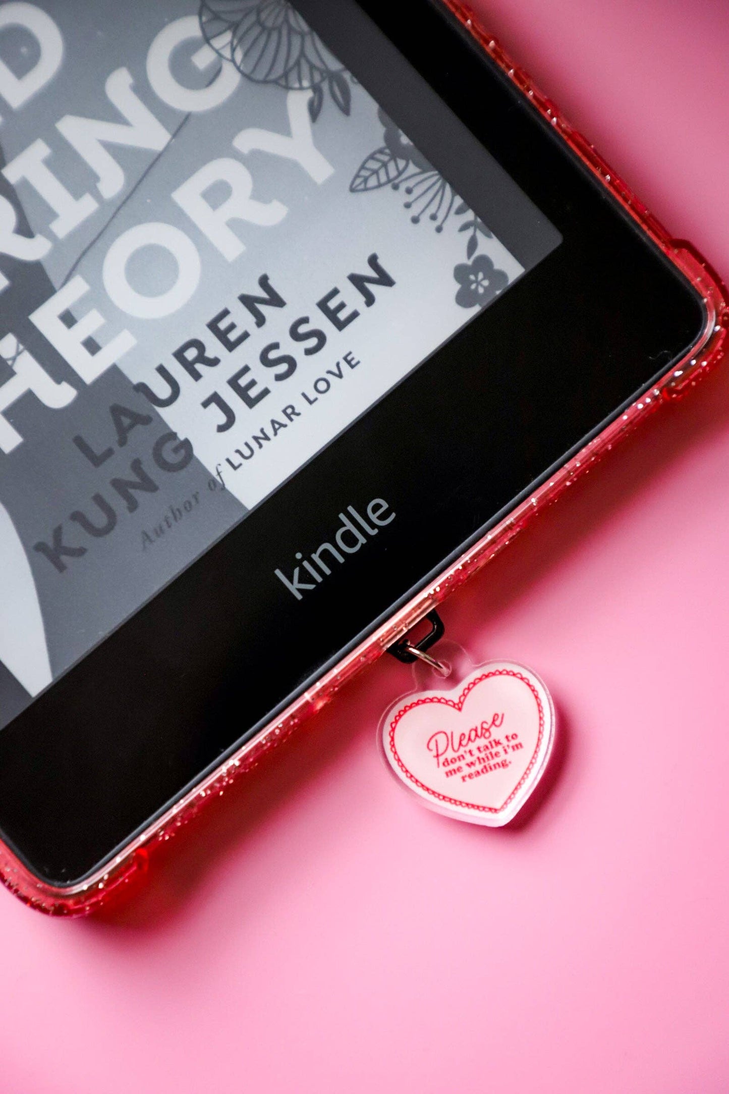 Please Don't Talk To Me While I'm Reading Kindle Charm: USB-C