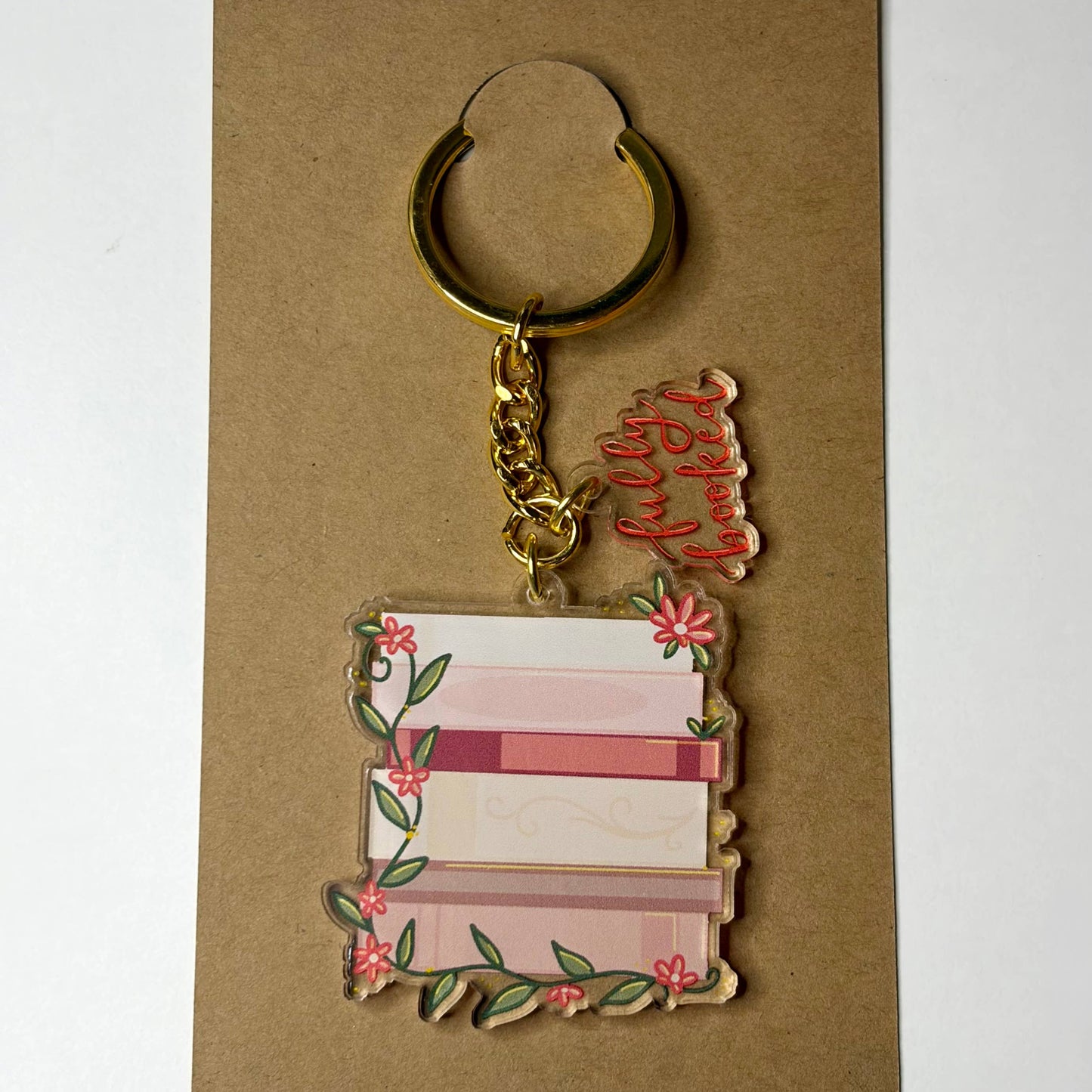 Fully Booked Keychain