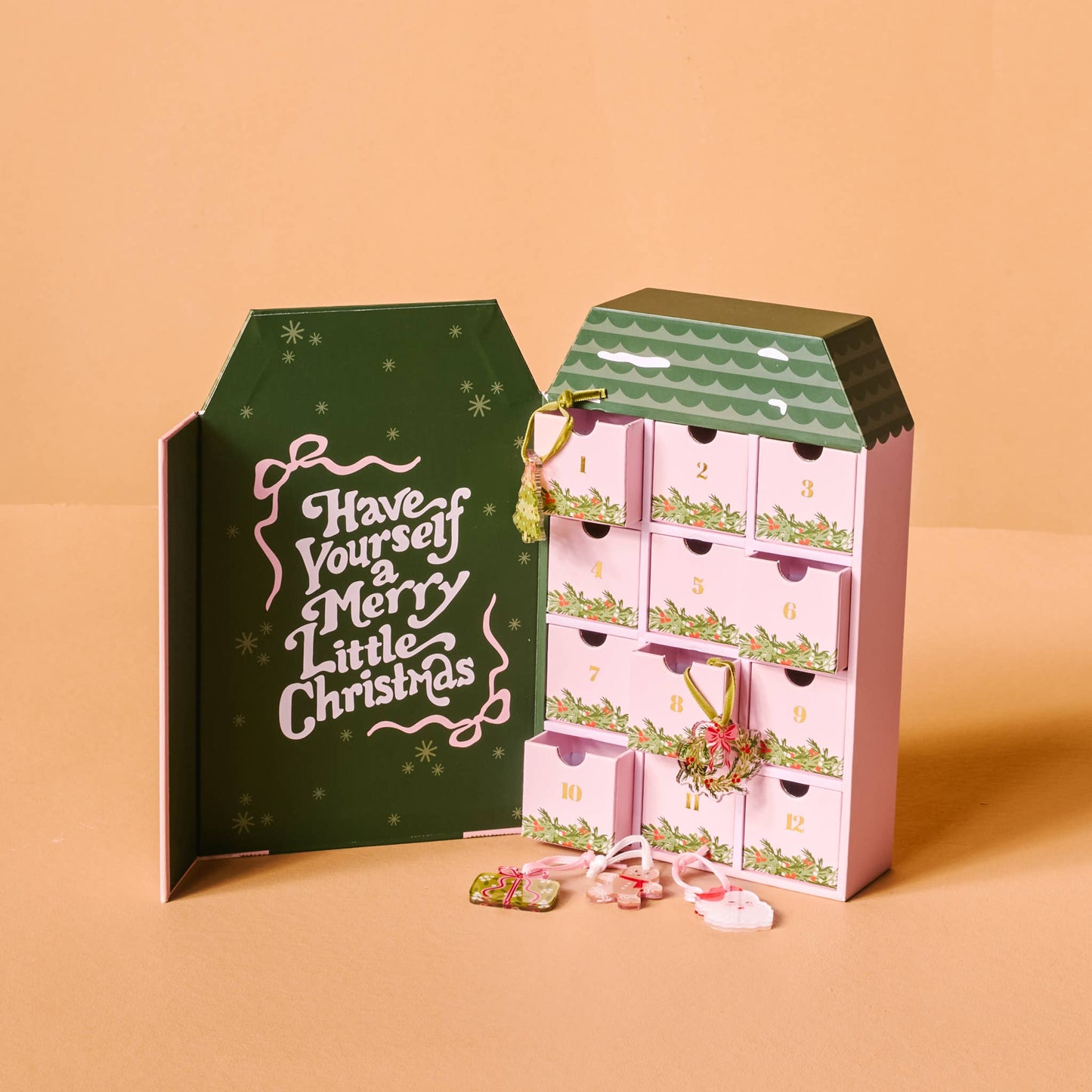 Classic Christmas Ornament Advent Calendar