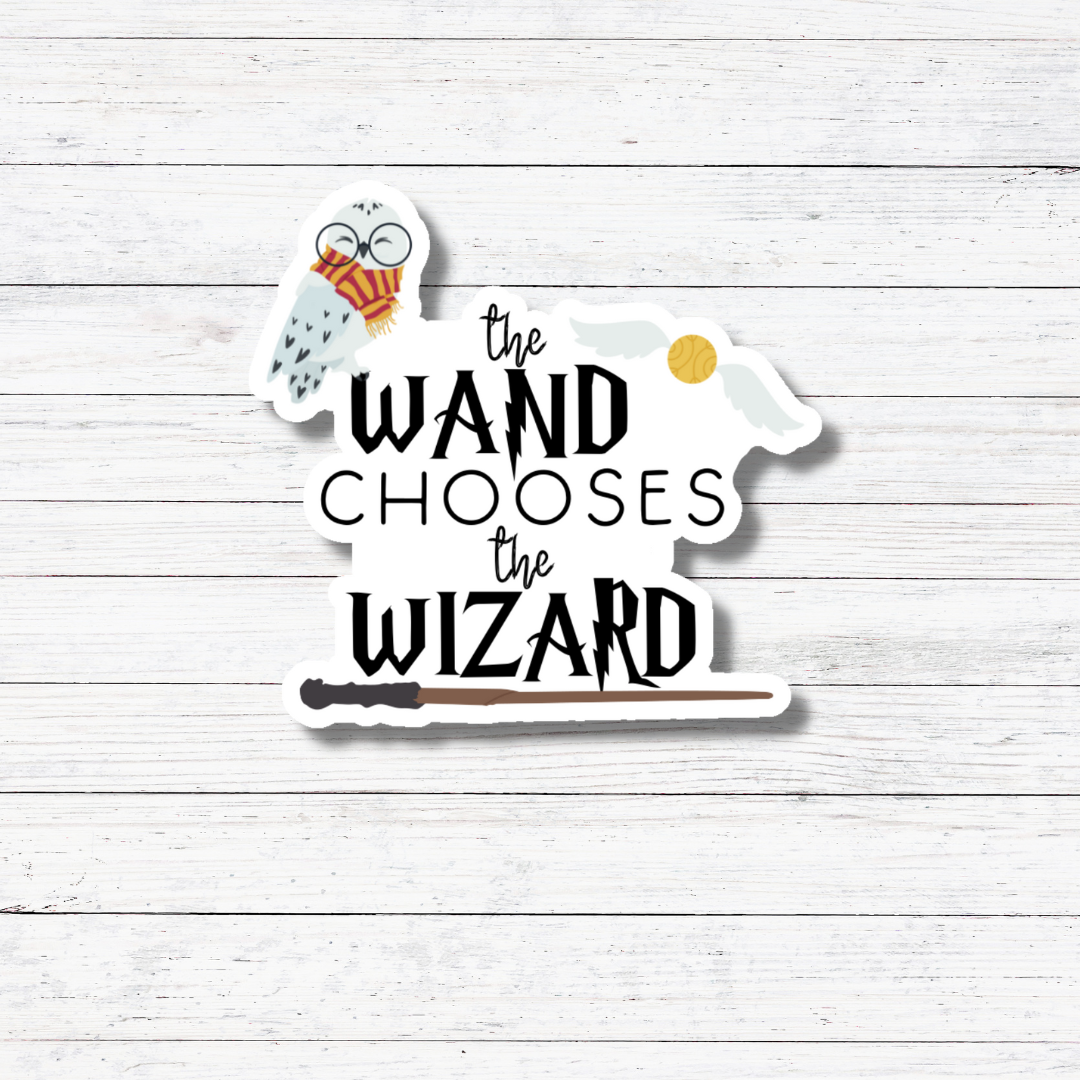 Wand Chooses- Harry Potter Sticker