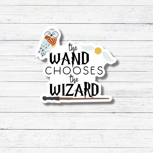 Wand Chooses- Harry Potter Sticker