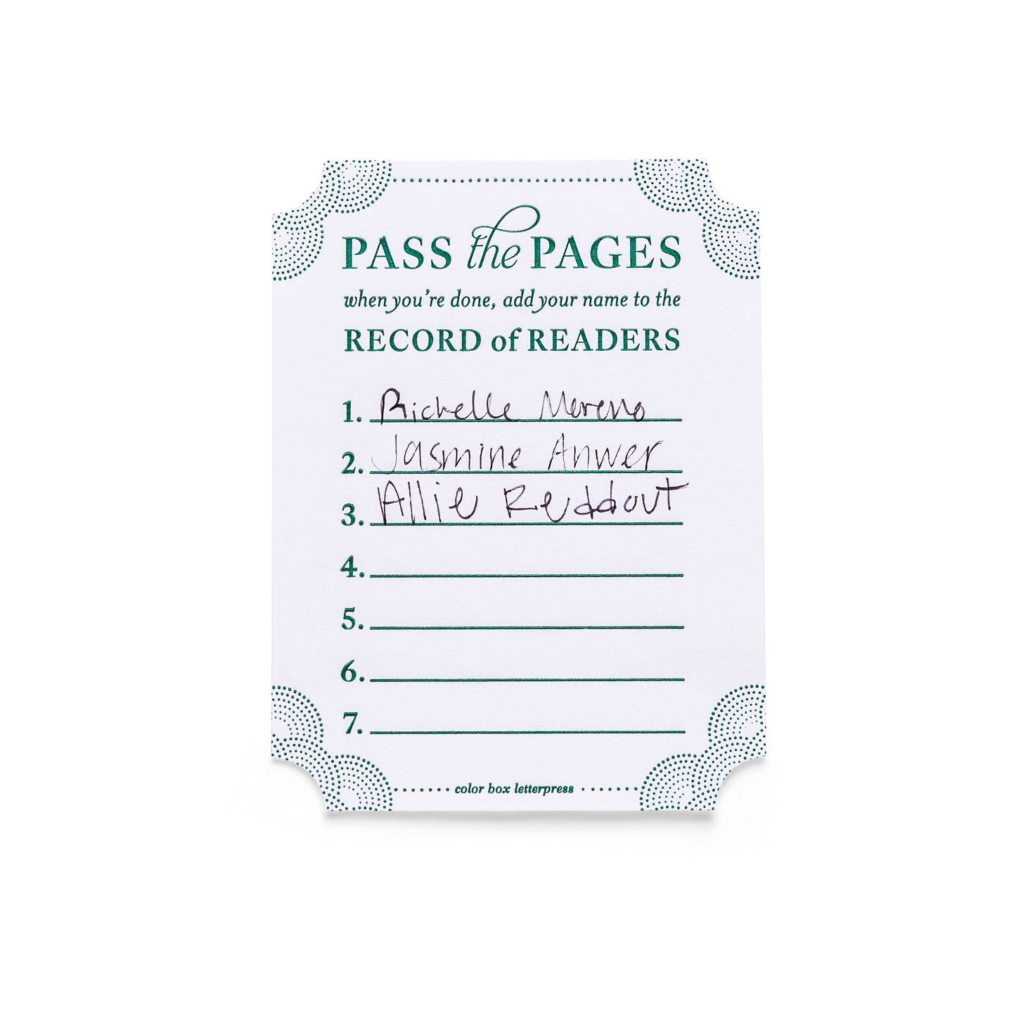 Bookplates | Pass The Pages | Set of 4