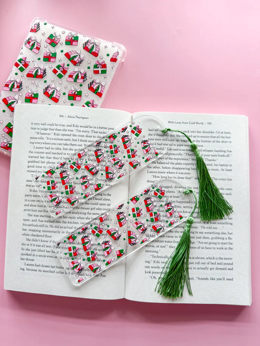 Book stack gift  - acrylic bookmark