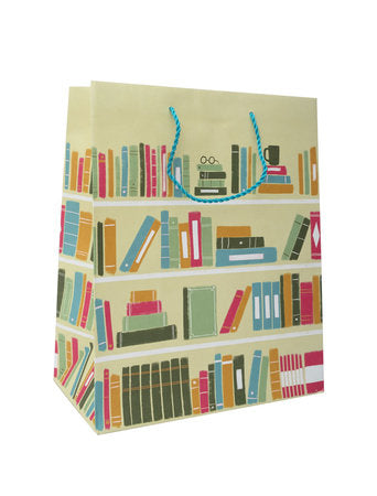 Large bookshelf gift bag