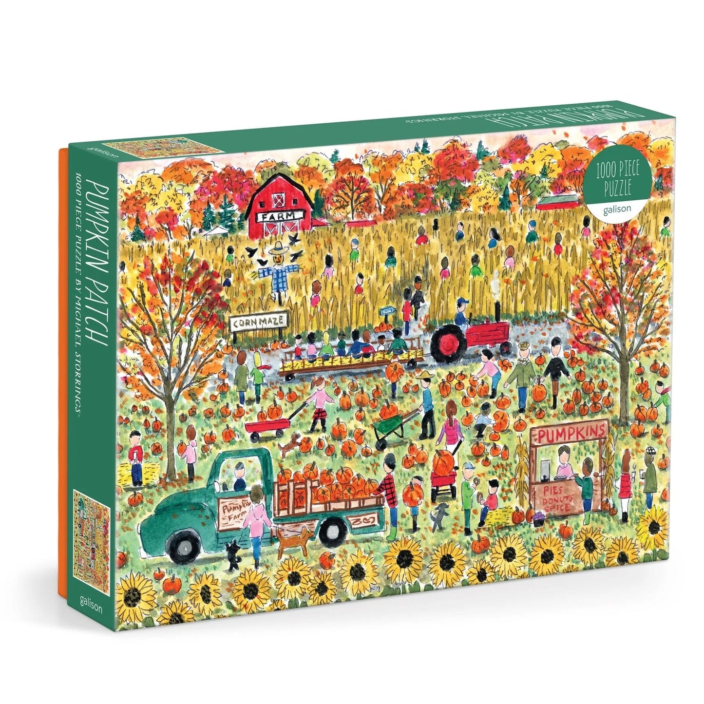 Pumpkin Patch Puzzle by Michael Storrings