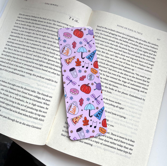 Gilmore Girls Themed Pink Bookmark