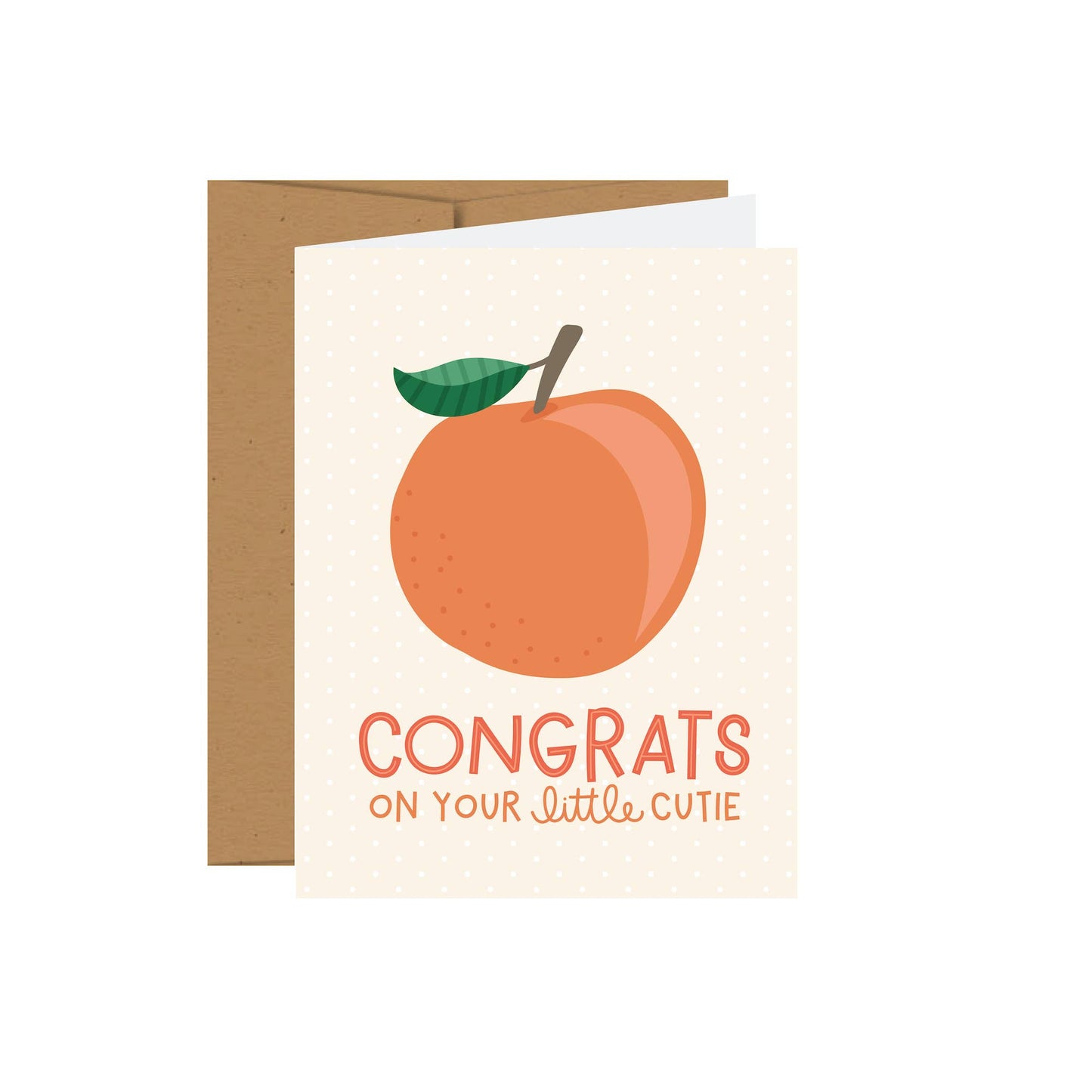 Little Cutie Congratuations Baby Greeting Card