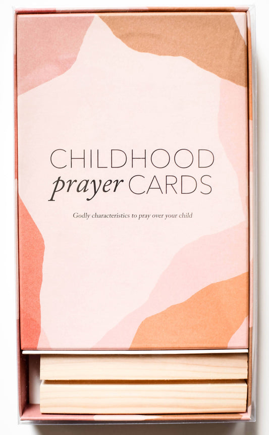 Childhood Prayer Cards | Bible Verse Cards | Gift for Moms